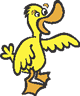 Duck sprite costume