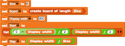 setting the board globals