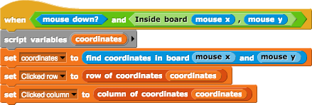 basic functioning click detector