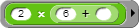 2 * (6 + _)