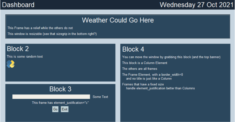 Custom Dashboard