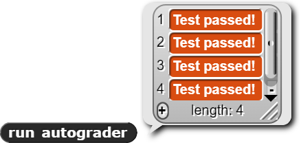 run autograder output