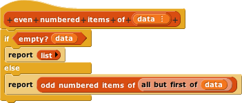 even items