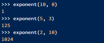 exponent example
