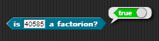 example factorion check true for 145